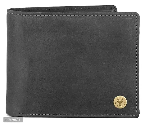 WILDHORN Wildhorn India Grey Hunter Leather Men's Wallet (WH2050)-thumb3