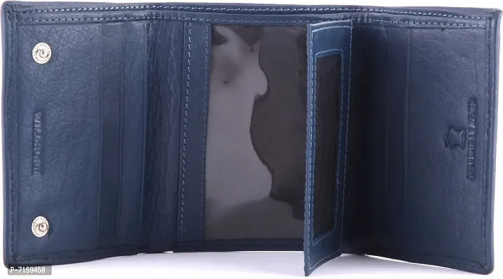 WildHorn WH261 Blue Men's Wallet-thumb2