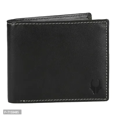 WildHorn Genuine Leather Black Mens Wallet-thumb0