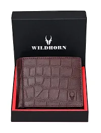 WILDHORN Wildhorn India Brown Leather Men's Wallet (WH1173)-thumb1