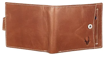 WildHorn Genuine High Quality Mens Leather Wallet (TAN Crunch)-thumb2