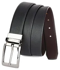 WILDHORN Formal Reversible Leather Belt Wallet Combo for Men I Gift Hamper I Gifts for Men (Free Size, (v) Reversible Belt Black Wallet)-thumb4