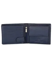 WILDHORN Gift Hamper for Men - Navy Blue Leather Wallet and Brown Belt Mens Combo Gift-thumb2