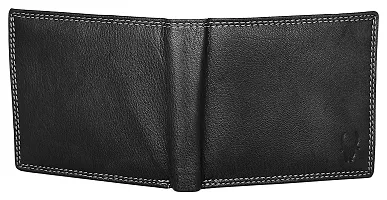 WILDHORN Classic Black Leather Wallet for Men (Black(WS))-thumb4