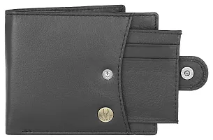 WILDHORN Leather Wallet for Men (Jade Black)-thumb3