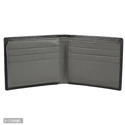 WildHorn Genuine Leather Black Mens Wallet-thumb3