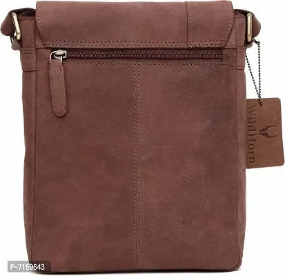 Leather Laptop Sling Body Bag for Men-thumb5