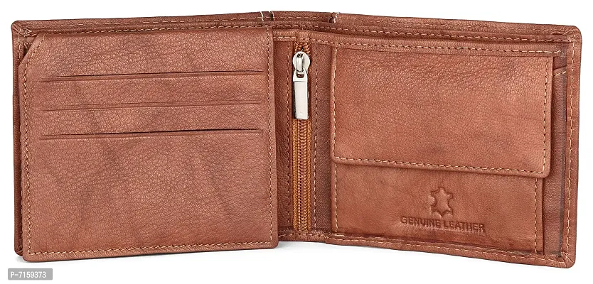 WILDHORN Brown Leather Men's Wallet (WH2064)-thumb3