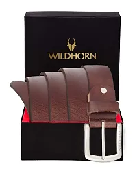WILDHORN Carter Classic Leather Belt For Men-thumb1