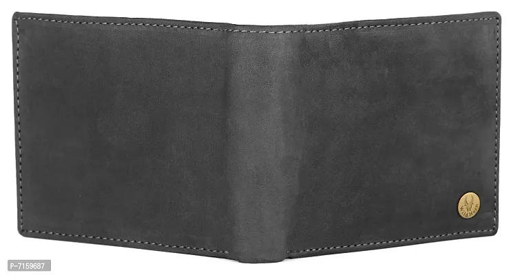 WILDHORN Wildhorn India Grey Hunter Leather Men's Wallet (WH2050)-thumb5