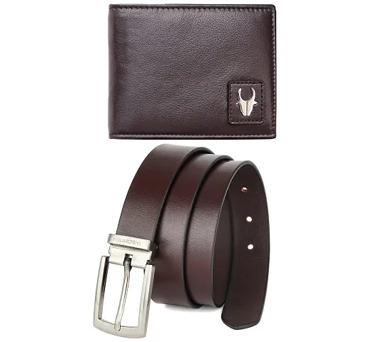 Gift Hamper for Men - Leather Wallet and Belt Men's Combo Gift