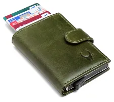 WildHorn Green Leather Men's Wallet and Card Holder (RAKHIGIFT1173)-thumb4