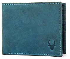 WILDHORN Wildhorn India Blue Hunter Leather Men's Wallet (WH2083)-thumb3
