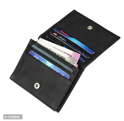 NAPA HIDE Mens Leather Wallet (Black)-thumb2