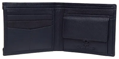 WILDHORN Oliver Blue Leather Wallet for Mens-thumb3