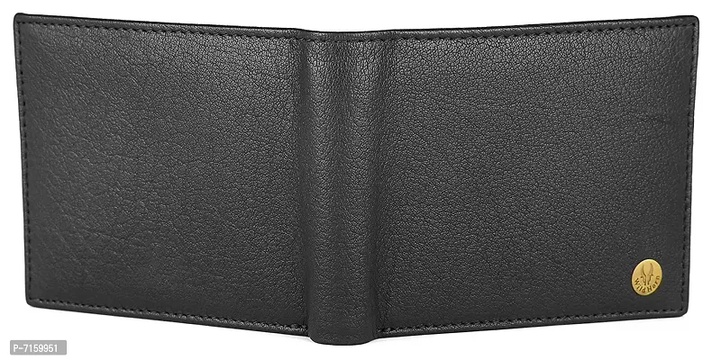 WILDHORN Leather Wallet for Men (Black  Tan)-thumb5