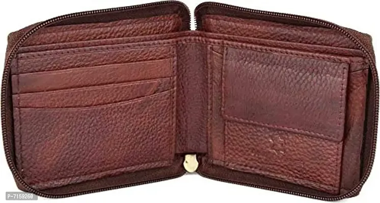 WILDHORN Brown Leather Men's Wallet (1955)-thumb3