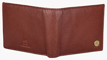 WildHorn Maroon Leather Wallet for Men I Top Grain Wallet, New Bombay Brown-thumb4