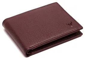NAPA HIDE Leather Wallet for Men (Maroon)-thumb1