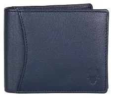 WildHorn Blue Leather Men's Wallet and Card Holder (RAKHIGIFT1173)-thumb2