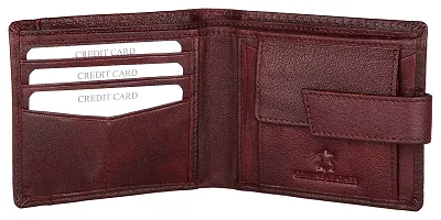 WILDHORN Leather Belt Wallet Combo for Men | Leather Gift Hamper I Gifts for Men (Free Size, Maroon)-thumb2