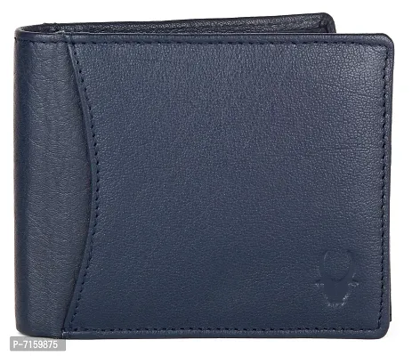 Oliver Brown Leather Wallet and Classic Belt Combo for Men (Navy)-thumb2