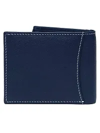 WildHorn Blue Leather Men's Wallet , Keychain and Pen Combo Set (699702)-thumb3