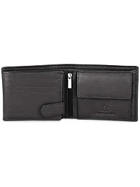 WILDHORN Gift Hamper for Men - Jade Black Leather Wallet and Black Belt Men's Combo Gift-thumb2