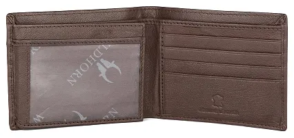 WildHorn RFID Protected Leather Men's Wallet (Brown)-thumb2