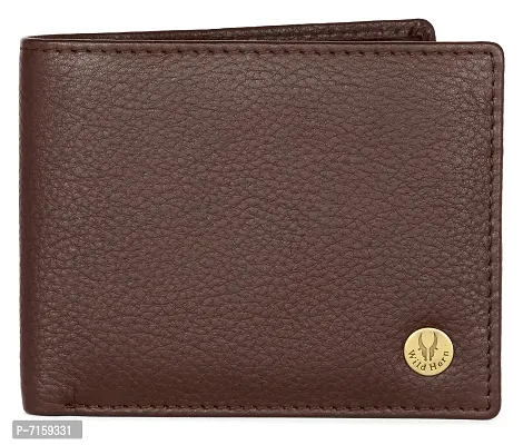 WILDHORN Men's Brown Leather Wallet-thumb2