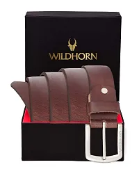 WILDHORN Carter Classic Leather Belt For Men-thumb1