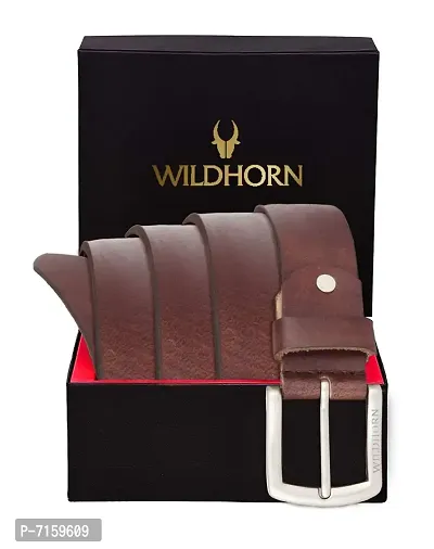 WILDHORN Carter Classic Leather Belt For Men-thumb2