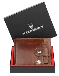 WILDHORN Leather Wallet for Men (TAN)-thumb1