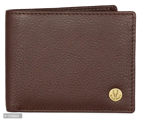 WILDHORN Men's Brown Leather Wallet-thumb0