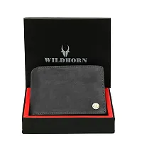 WILDHORN Wildhorn India Grey Hunter Leather Men's Wallet (WH2050)-thumb1