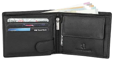 WILDHORN Formal Reversible Leather Belt Wallet Combo for Men I Gift Hamper I Gifts for Men (Free Size, (i) Reversible Belt Black Wallet)-thumb2