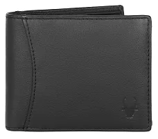 WildHorn Black Leather Men's Wallet , Keychain and Pen Combo Set (GIFTBOX 152)-thumb2
