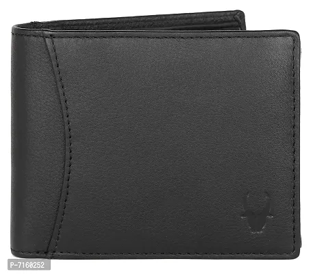 WildHorn Black Leather Men's Wallet , Keychain and Pen Combo Set (GIFTBOX 152)-thumb3