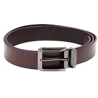 WILDHORN Classic Brown Leather Wallet Belt Combo I Gift Hamper for Men-thumb4