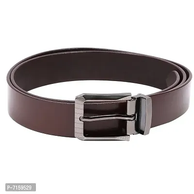 WILDHORN Classic Brown Leather Wallet Belt Combo I Gift Hamper for Men-thumb5