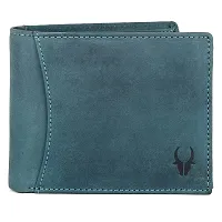 WildHorn Wildhorn India Blue Leather Men's Men's Wallet(RAKHIGIFT150)-thumb2