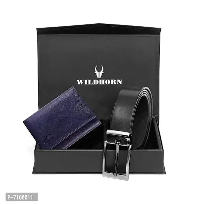 WildHorn Blue Leather Men's Wallet (2009)