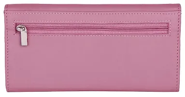 WILDHORN Ladies Leather Wallet (Pink)-thumb3