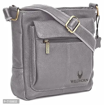 WILDHORN Leather Sling Messenger Bag for Mens-thumb0