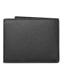 WildHorn Black Leather Men's Wallet , Keychain and Pen Combo Set (699702)-thumb3