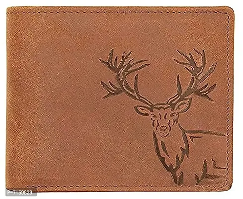 NAPA HIDE Tan Leather Men's Wallet (NPH013)