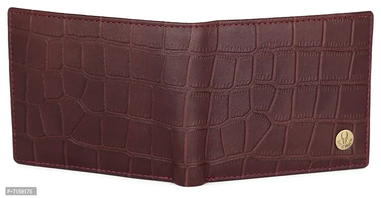 WILDHORN Brown RFID Protected Leather Men's Wallet-thumb5