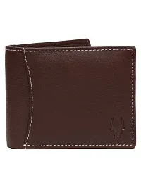 WildHorn Brown Leather Men's Wallet , Keychain and Pen Combo Set (GIFTBOXMIX)-thumb1
