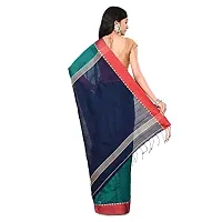 Bengal Handloom Terchi Sico Deep Golden Colour Saree-thumb2