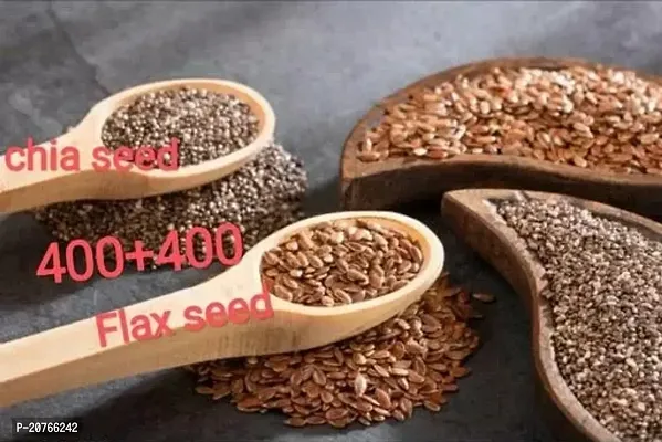 Flax Seeds And Chia Seeds- Pack Of 2